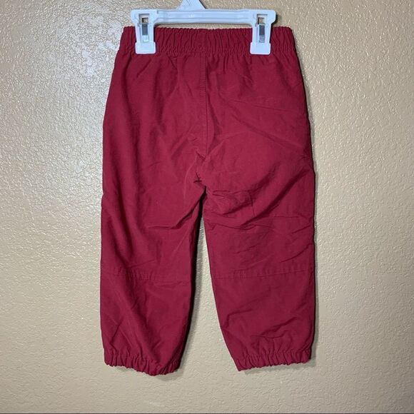 ‎Gymboree toddler boy maroon joggers - Picture 6 of 8